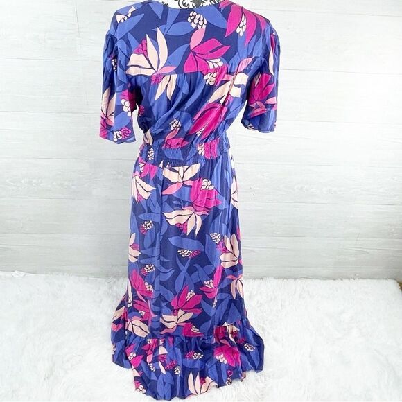 Anthropologie Abel The Label Santa Cruz Floral Flutter Dress - Picture 5 of 8